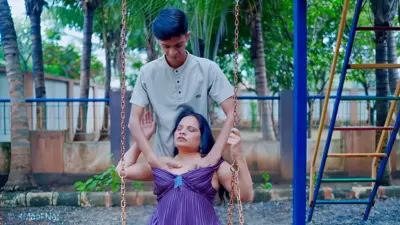 Desi Stepmom Seduce And Fucked Hard By Her Young Stepson In The Park