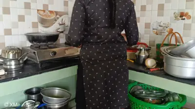 Housewife Hot Fucking Romance In Kitchen