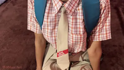 Indian Cute School Girl Come To Home And Suck Cock In Step Brother