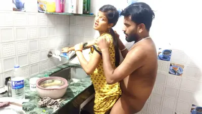 Indian Girl Has Hard Sex In Kitchen Mumbai