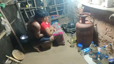 Naked Stepsister And Fucked In The Village Kitchen