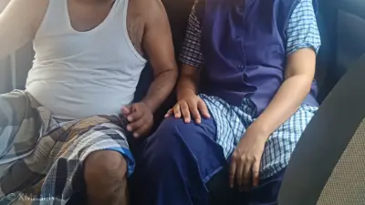 Uniform Girl Car Sex With Step Father Part 2