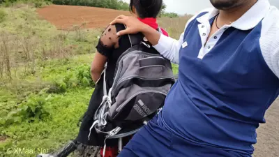 Village Girl Returning Home From College